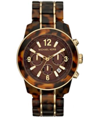 Horlogeband Michael Kors MK5805 Staal Bruin 22mm