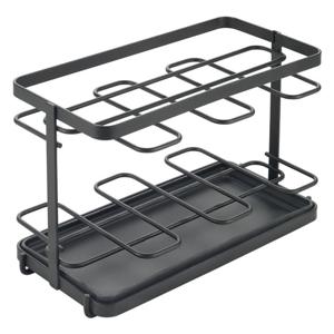 Metaltex keukengerei houder 23x11x15 cm metaal/zwart