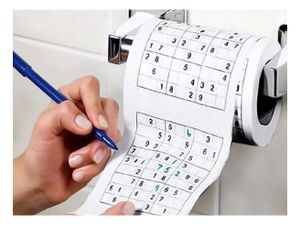 Sudoku Toiletpapier