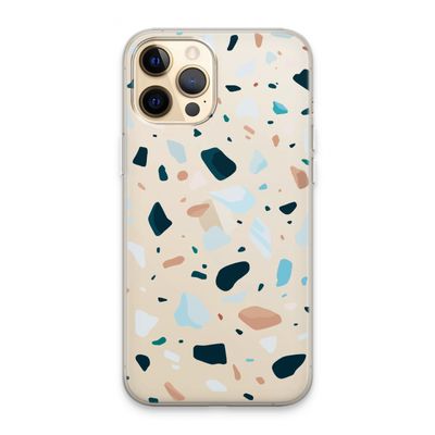 Terrazzo N°13: iPhone 13 Pro Max Transparant Hoesje