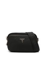 GUESS USA sac à bandoulière Gemma à plaque logo - Noir