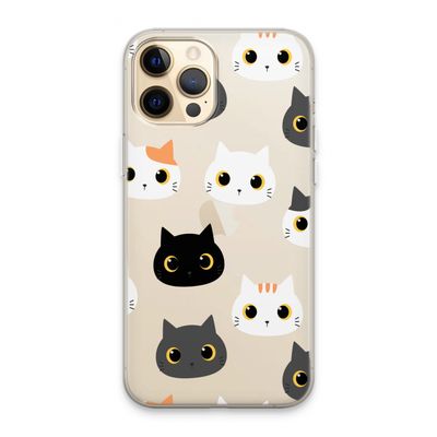 Katten: iPhone 13 Pro Max Transparant Hoesje