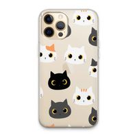 Katten: iPhone 13 Pro Max Transparant Hoesje