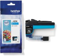 Brother inktcartridge, 750 pagina&apos;s, OEM LC-424C, cyaan