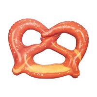 Oktoberfest opblaasbare Pretzel - 38 x 28 cm - kunststof - decoraties/versieringen