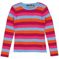 Quapi Meisjes sweater - Dilay - AOP Grijs figuren