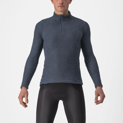 Castelli Cold Days 2nd layer ondershirt lange mouw blauw heren