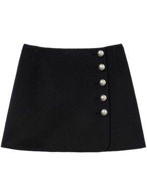 PUCCI minijupe à boutonnière latérale - Noir