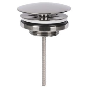 Differnz afvoerplug always open | mat chroom | 64mm