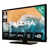 Salora 24MBA300 tv 61 cm (24") HD Smart TV Wifi Zwart - thumbnail