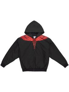 Marcelo Burlon County of Milan veste Icon Wings à capuche - Noir