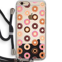 Donuts: iPhone 6 PLUS / 6S PLUS Transparant Hoesje met koord