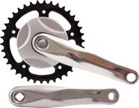 crankstel Nexus 38T 170 mm staal zilver crankstel Nexus 38T 170 mm staal zilver