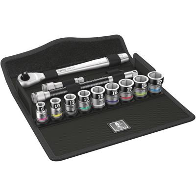 Wera 8100 SB HF 1 Zyklop 05003785001 Dopsleutelset Metrisch 3/8 (10 mm) 13-delig