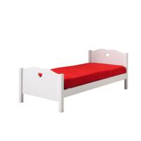 Leen Bakker - Vipack Bed Amori - 90x200 Cm - MDF/Grenenhout - Wit - 211.2x96x80 Cm