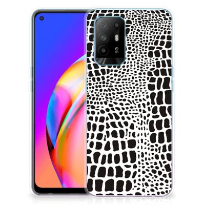 OPPO A94 5G | Reno5 Z | TPU Hoesje | Slangenprint