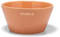 Vondels kom keramiek iconic 14x7cm terra