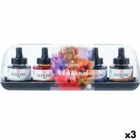 Set voor Aquarelschilderijen Talens Ecoline Multicolour 30 ml (3 Stuks)