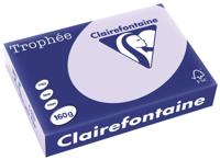 Clairefontaine Trophée Pastel, gekleurd papier, A4, 160 g, 250 vel, lila