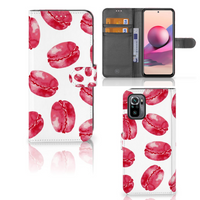 Xiaomi Redmi Note 10S | 10 4G | Poco M5s Book Cover Pink Macarons - thumbnail