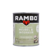 Rambo Pantserbeits Meubel & Interieur Mat 750 ml - Vintage Groen - thumbnail