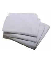 12 Stuks - zakdoeken wit 35x35CM - Katoenen witte stoffen zakdoeken