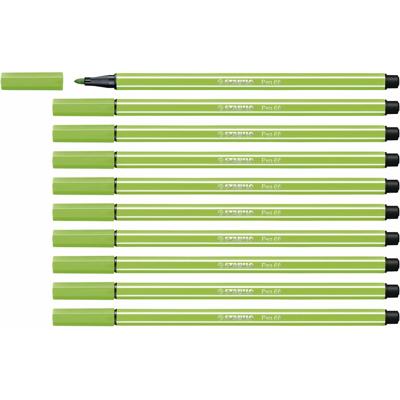 Markeerstiften Stabilo Pen 68 Lichtgroen (10 Onderdelen)