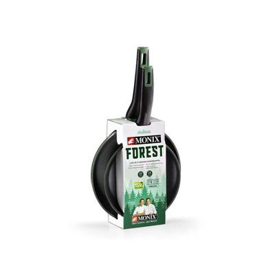 Pannenset Monix FOREST M501235 Zwart Aluminium