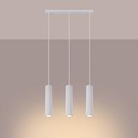Hanglamp KARBON 3L wit
