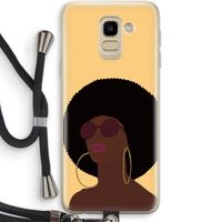 Golden hour: Samsung Galaxy J6 (2018) Transparant Hoesje met koord