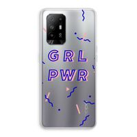 GRL PWR: Oppo A95 5G Transparant Hoesje