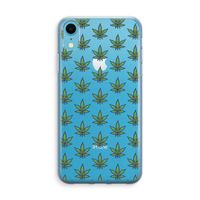 Weed: iPhone XR Transparant Hoesje