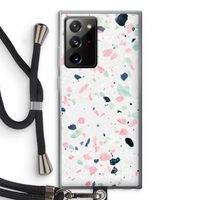 Terrazzo N°3: Samsung Galaxy Note 20 Ultra / Note 20 Ultra 5G Transparant Hoesje met koord
