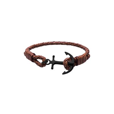 Tom Hope TM0256 Leer Heren armband
