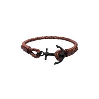 Tom Hope TM0256 Leer Heren armband - thumbnail