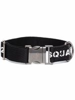 DSQUARED2 harnais pour chien à logo imprimé - Noir