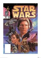 Kunstdruk Star Wars Captain Solo 50x70cm