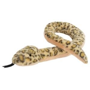 Knuffel Python slang - zachte pluche stof - dieren knuffels - groen - 105 cm - reptielen