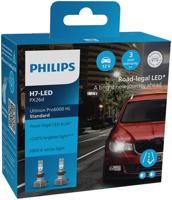 Philips hoofdlamp "ultinon pro6000 standard" lamp set 12v h7 led stan ultinon pro6000