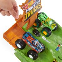 Hot Wheels Monster Trucks Monstertrucks Slopend Circuit Speelset