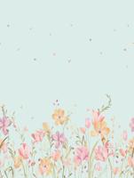 Dutch Cute Walls- Bee Flowers 212x280cm - CW6129-2