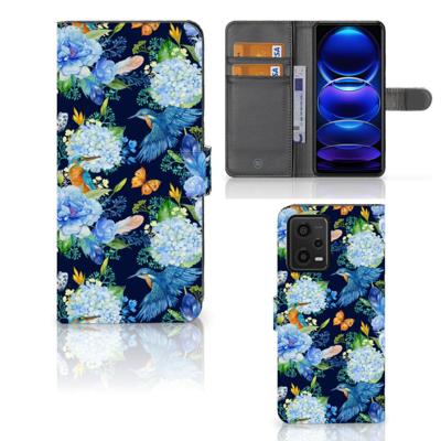 Telefoonhoesje | Met pasjeshouder | voor Xiaomi Redmi Note 12 5G | Poco X5 IJsvogel