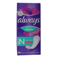 Inlegkruisjes daily fresh normaal & scent 30 Stuks