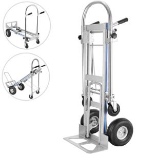 3 in 1 Aluminium Opvouwbare Zakwagen Hand Trolley Kar Auto Heavy Duty Opvouwbaar