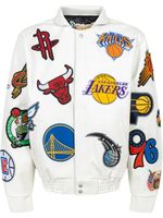 Jeff Hamilton x NBA College veste bomber - Blanc