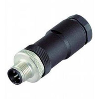 Pepperl+Fuchs 117136 Sensor/actuator connector, niet geassembleerd M12 Aantal polen (sensoren): 4 Stekker, recht 1 stuk(s)