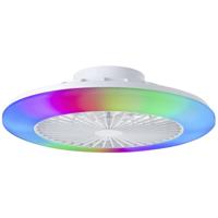 Brilliant G60020/05 Salerno LED-plafondlamp met ventilator LED-module 40 W Wit