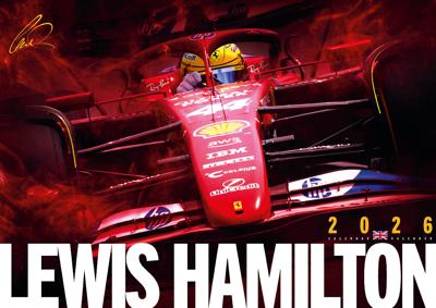 Lewis Hamilton A3 Kalender 2026