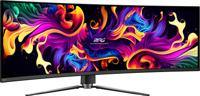 MSI MPG 491CQP QD-OLED computer monitor 124,5 cm (49") 5120 x 1440 Pixels DQHD QDOLED Zwart - thumbnail
