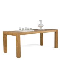 Eettafel Havana 100x225cm | Hout  | Eikenhout | Bruin - thumbnail
